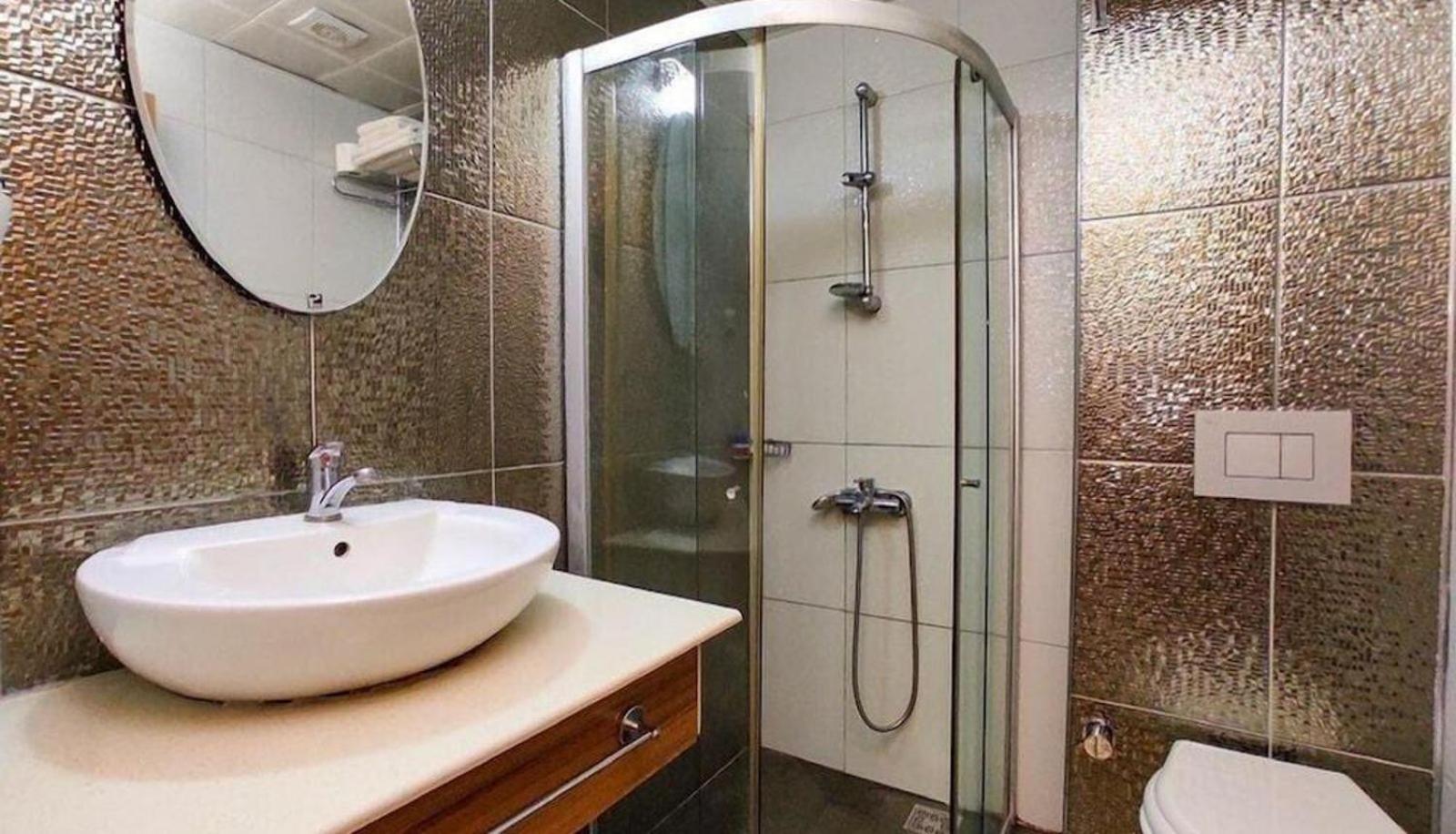 Beautiful Sultan House At Cleopatra Beach 1 With Umbrellas, Balcony, Barbecue, Private 100Mbps Wifi, Smart Tv, Table Games, Vip Trans-Fer - Beautiful Apartmenthouse Alanya Eksteriør billede